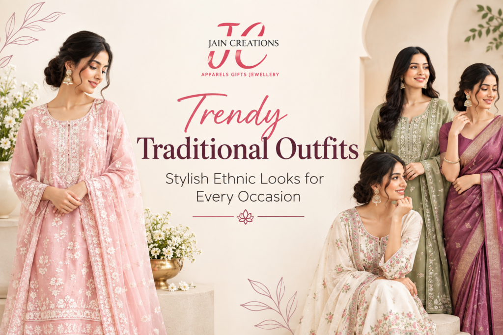 Trendy Traditional Outfits: Stylish Ethnic Looks for Every Occasion 