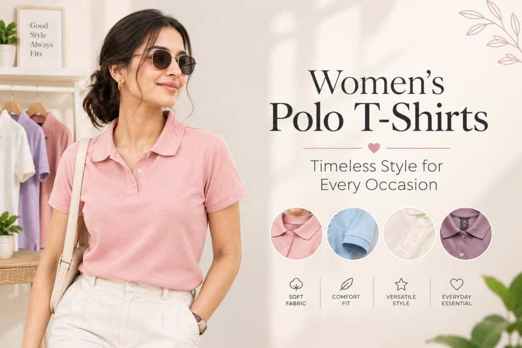 Women’s Polo T-Shirts: Timeless Style for Every Occasion